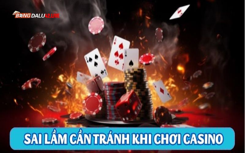 Những sai lầm cần tránh khi chơi casino tại W88